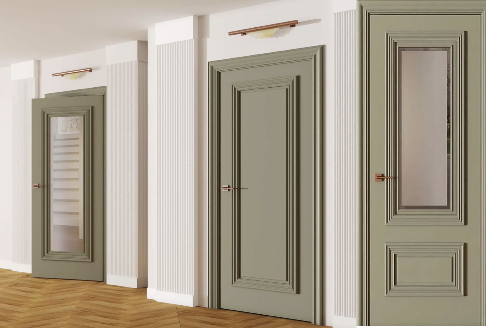 Коллекция дверей Франческа 3D