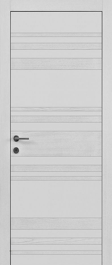 Межкомнатная дверь Сканди F6 в шпоне и эмали