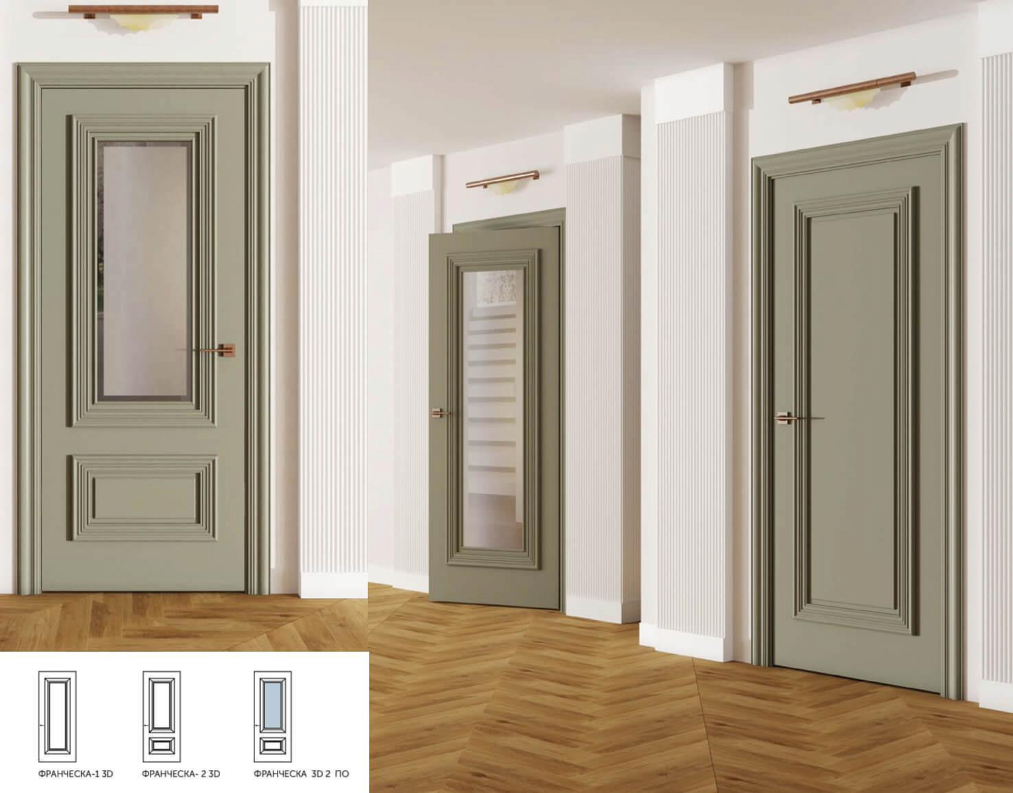 Коллекция дверей Франческа 3D