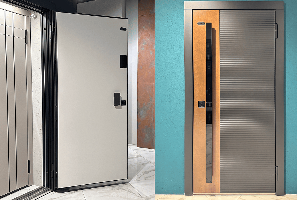 Приходите в фирменный салон «Дверные решения» в Минске, чтобы вживую оценить дверь и её смарт-возможности.