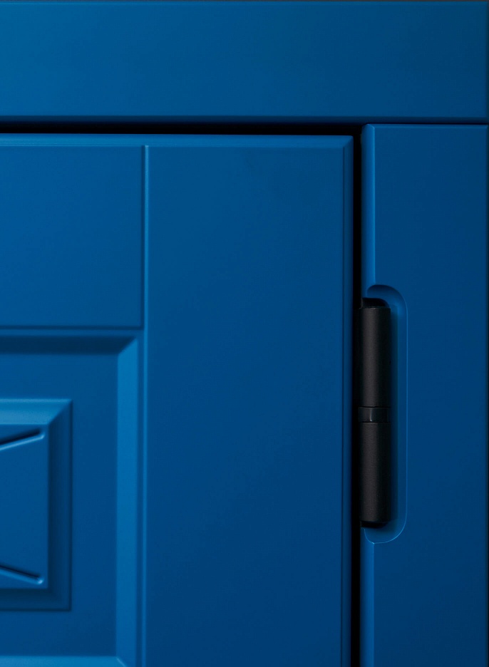 МДФ-панель толщиной 16 мм делает двери прочнее и позволяет создавать креативные фрезеровки